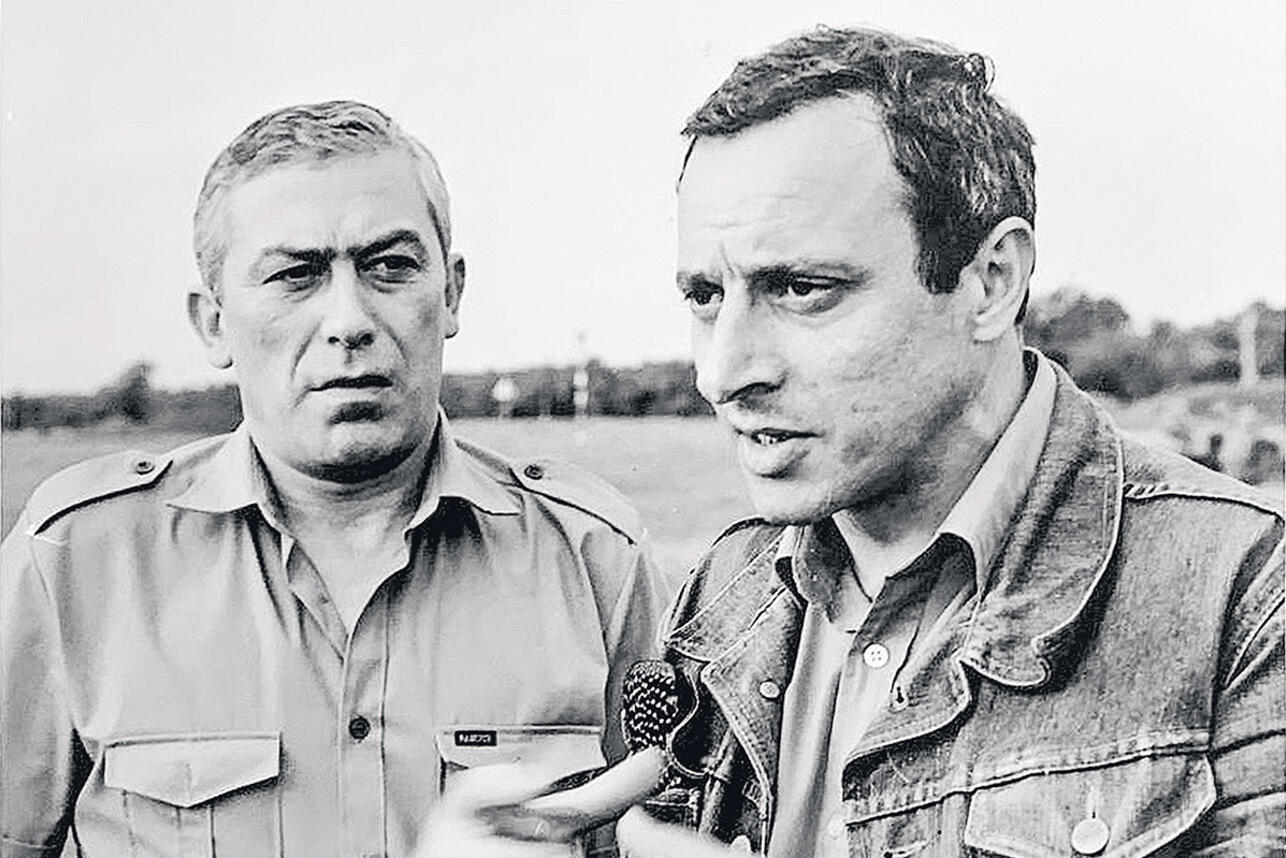 Владимир Фокин и Вахтанг Кикабидзе