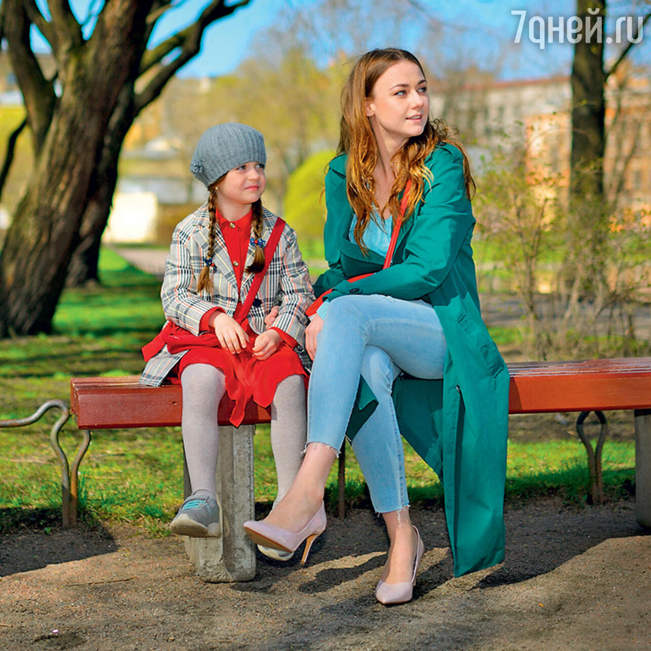 Алексей Гуськов с дочерью