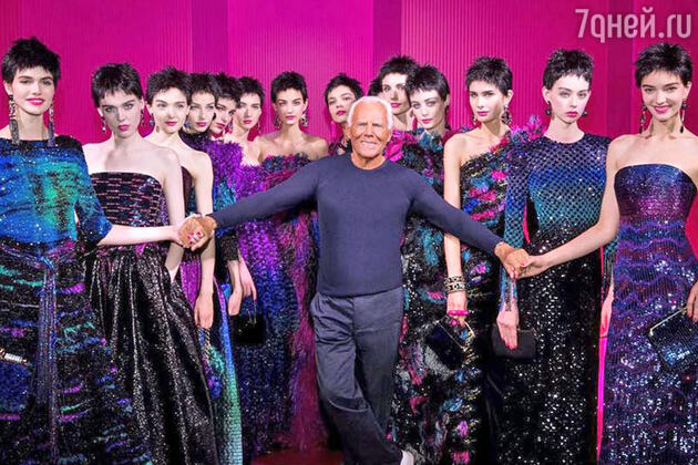 Показ Armani Prive Показ Armani Prive