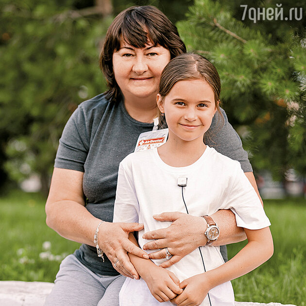 Елена Вяльбе с внучкой Ангелиной Елена Вяльбе с внучкой Ангелиной