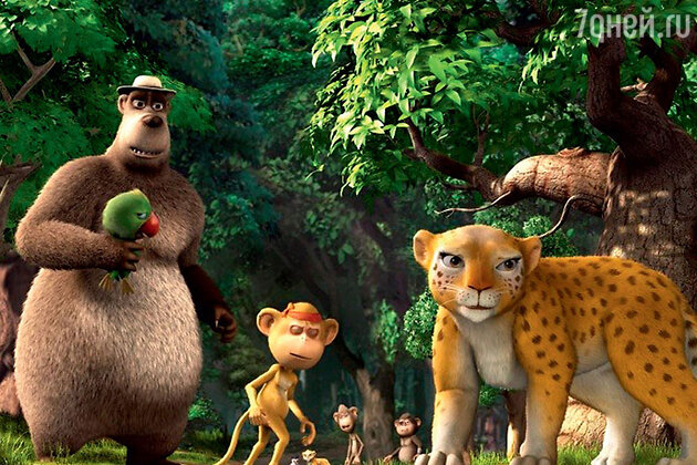 Кадр из фильма «Братва из джунглей 3D» Кадр из фильма «Братва из джунглей 3D»