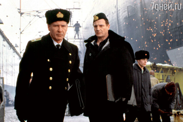 Харрисон Форд и Лиэм Нисон в фильме «К-19». 2002 г. Харрисон Форд и Лиэм Нисон в фильме «К-19». 2002 г.
