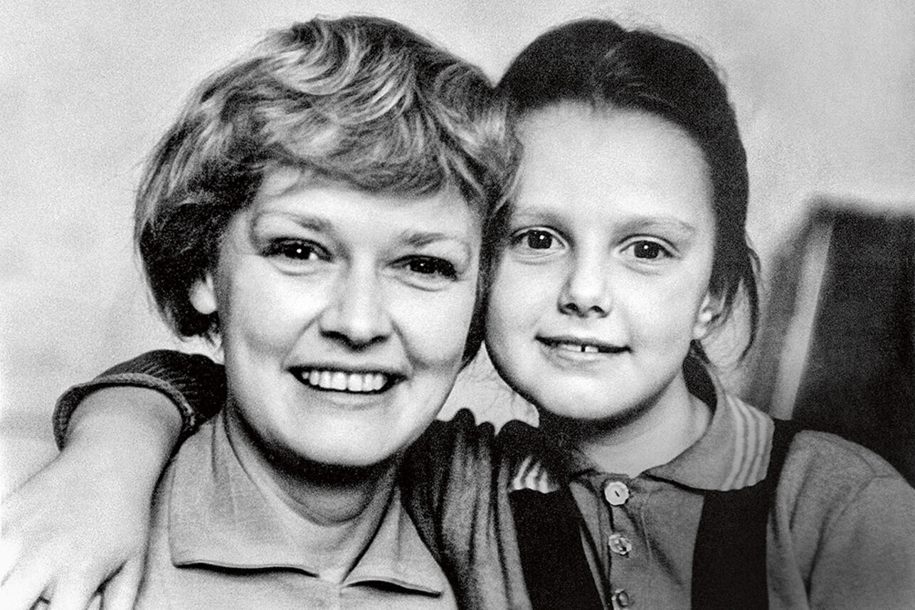 Нина Гребешкова с дочерью