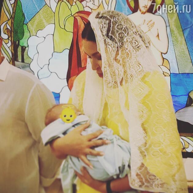 Ирина Дубцова с крестником Ирина Дубцова с крестником