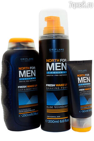 Коллекция «Норд – утренняя свежесть» North for Men от Oriflame
Коллекция «Норд – утренняя свежесть» North for Men от Oriflame
