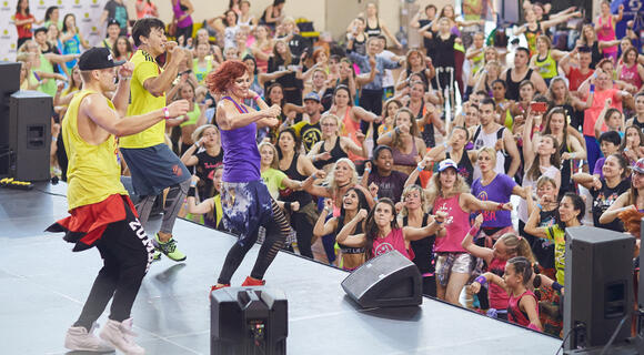В Москве пройдет самый массовый урок Zumba В Москве пройдет самый массовый урок Zumba