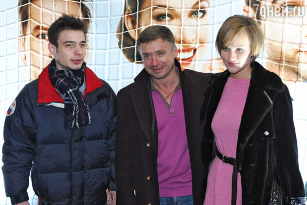 Антон Табаков с семьей Антон Табаков с семьей
