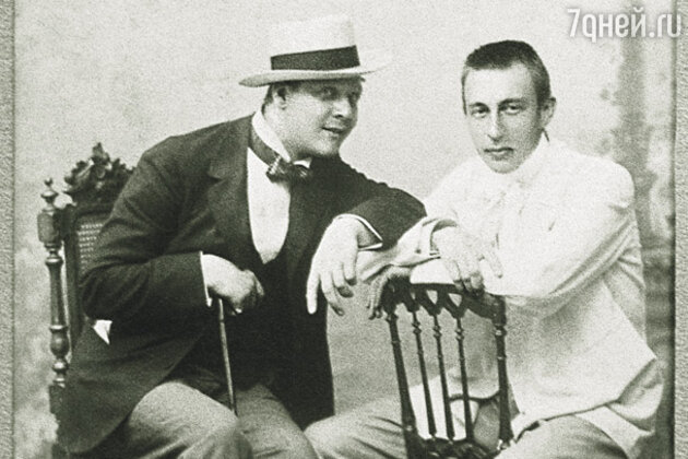 С Федором Шаляпиным, 1903 г. С Федором Шаляпиным, 1903 г.