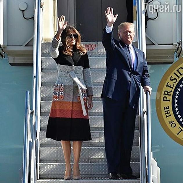 Дональд и Мелания Трамп Дональд и Мелания Трамп