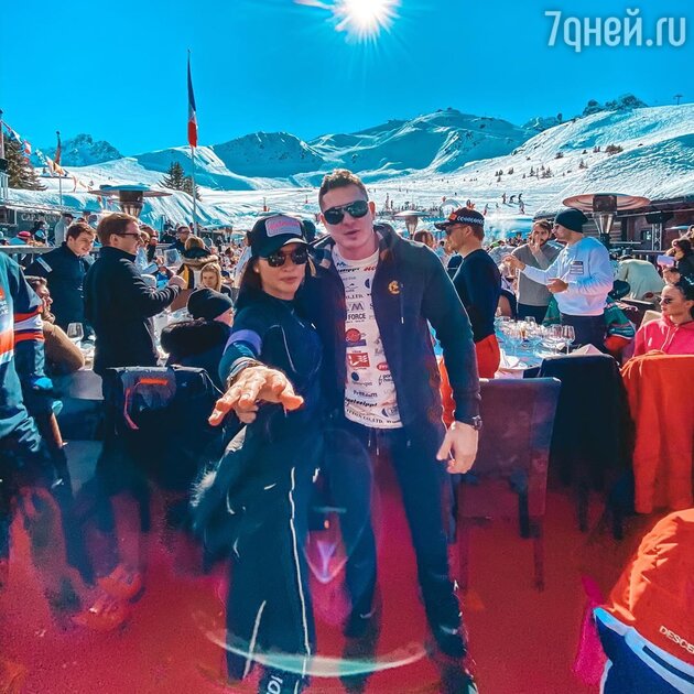 Ксения Бородина с мужем Курбаном Ксения Бородина с мужем Курбаном