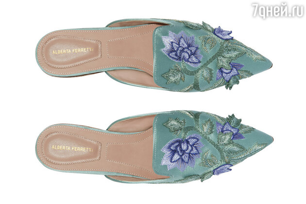 Мюли от Alberta Ferretti Мюли от Alberta Ferretti