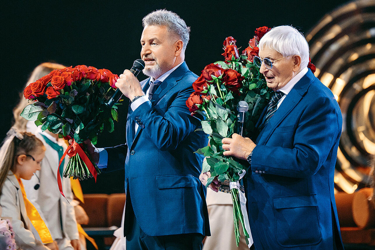 Леонид Агутин с отцом