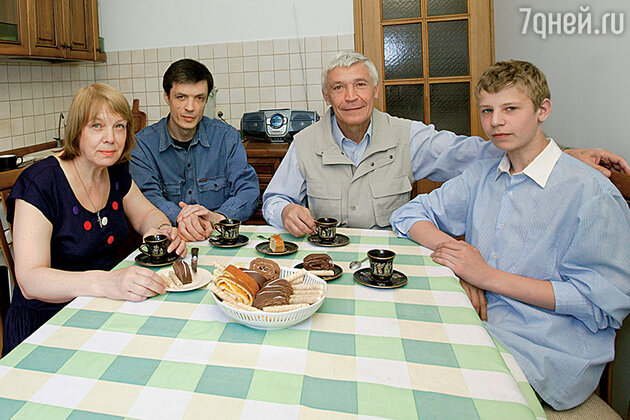 Татьяна Борзых с семьей Татьяна Борзых с семьей