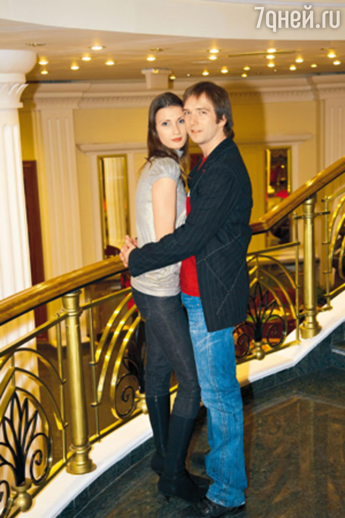Петр Красилов фото с женой