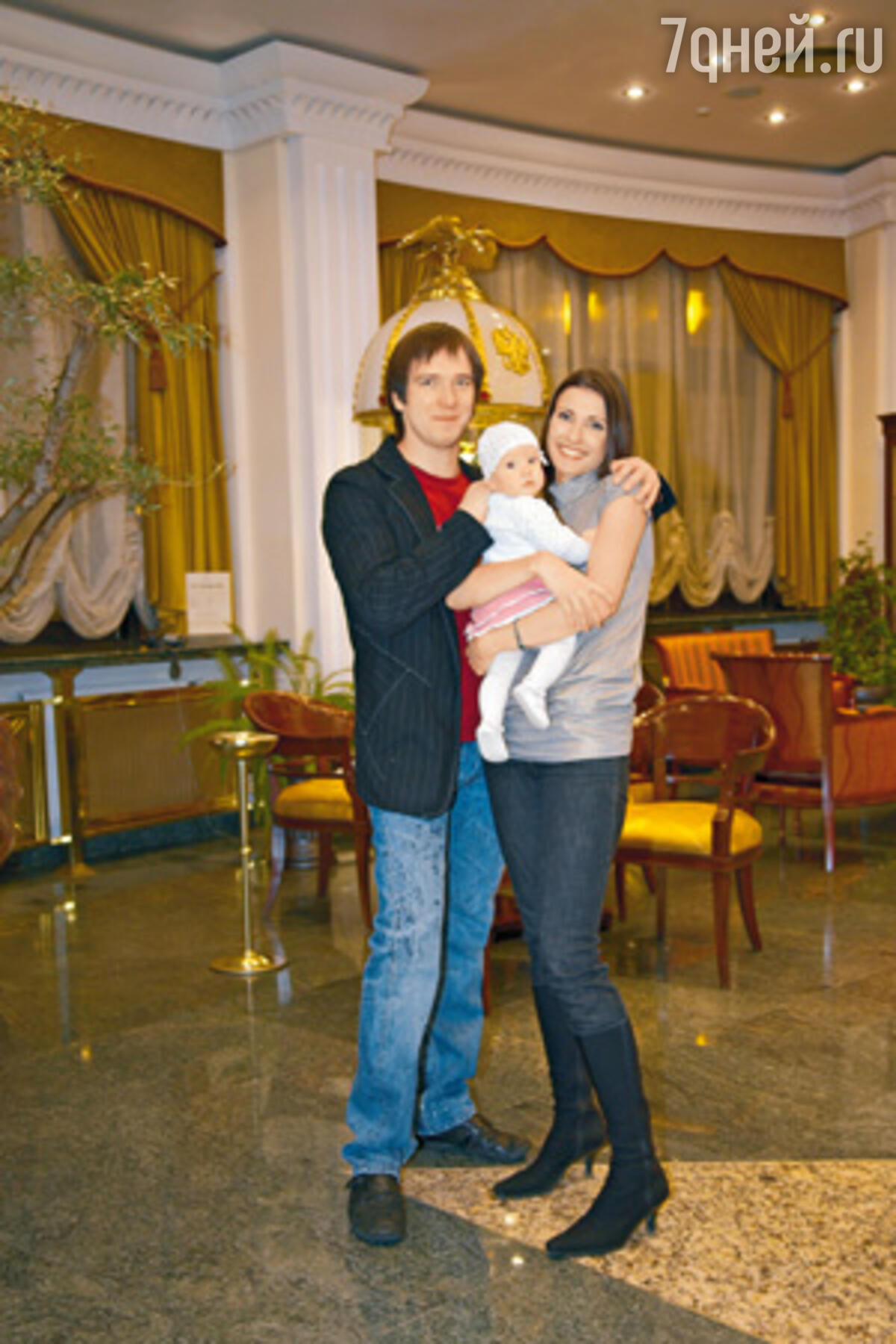 Петр Красилов с женой