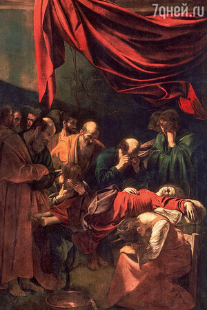 «Успение Богоматери» («Смерть Марии»), 1604—1606 годы. Лувр, Париж «Успение Богоматери» («Смерть Марии»), 1604—1606 годы. Лувр, Париж