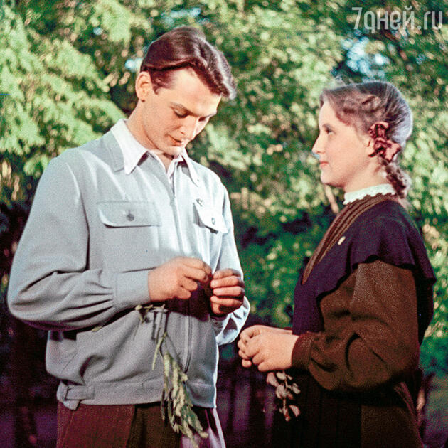Василий Лановой с Галиной Ляпиной Василий Лановой с Галиной Ляпиной