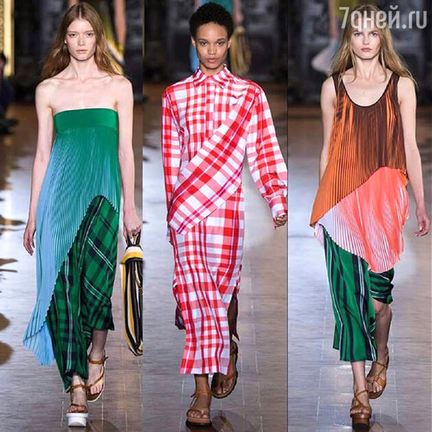 На показе Stella McCartney На показе Stella McCartney