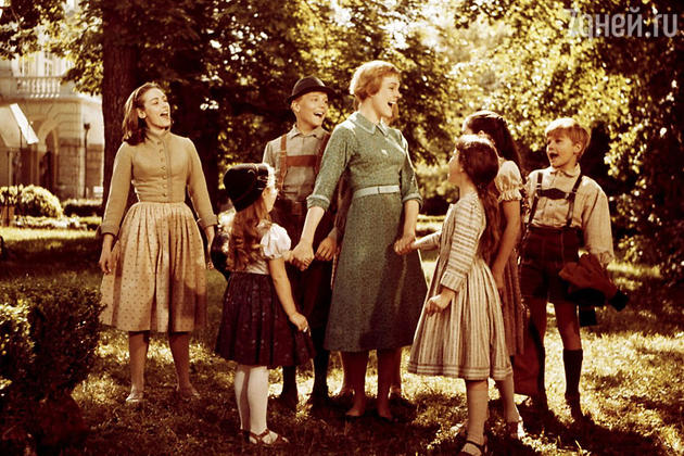 Кадр из фильма «Звуки музыки», 1965 год Кадр из фильма «Звуки музыки», 1965 год