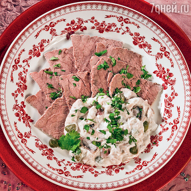 Телятина под соусом из тунца Телятина под соусом из тунца