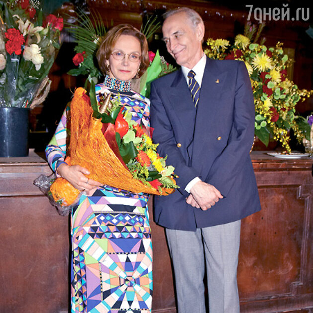 Василий Лановой с женой Ириной Купченко Василий Лановой с женой Ириной Купченко