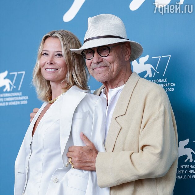 Андрей Кончаловский и Юлия Высоцкая Андрей Кончаловский и Юлия Высоцкая