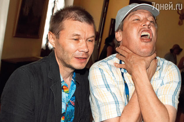 Друзья Александр Баширов и Михаил Ефремов Друзья Александр Баширов и Михаил Ефремов