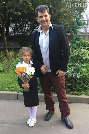 Владимир Вишневский с дочкой Владой Владимир Вишневский с дочкой Владой