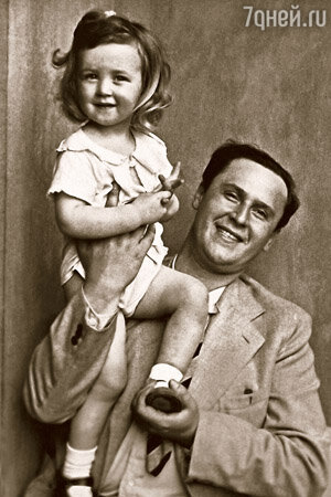 На плече у отца — я. Конец 1930-х гг. На плече у отца — я. Конец 1930-х гг.