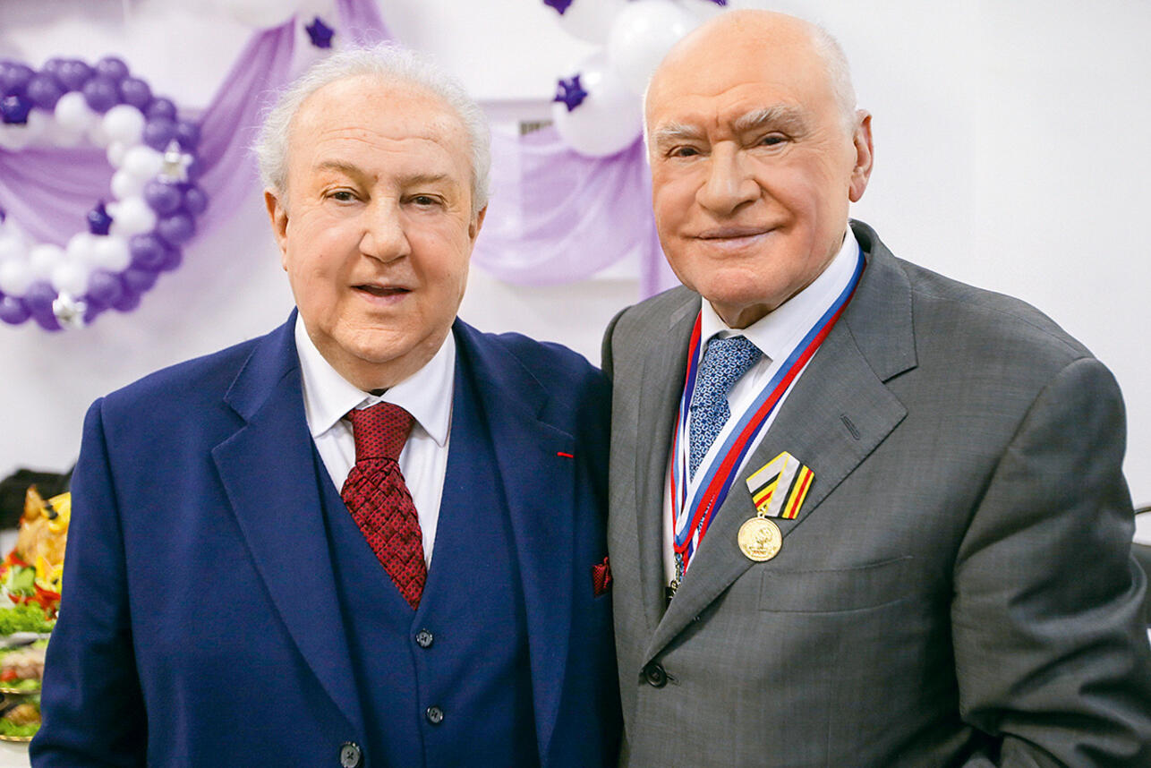 Зураб Церетели и Лео Бокерия