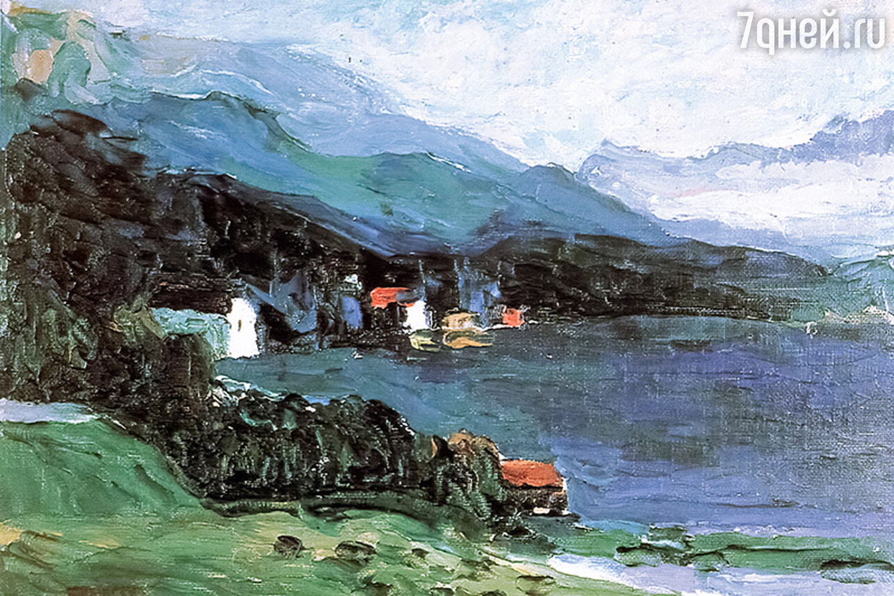 В. Кандинский. «Озеро Кохель», 1902 г.
