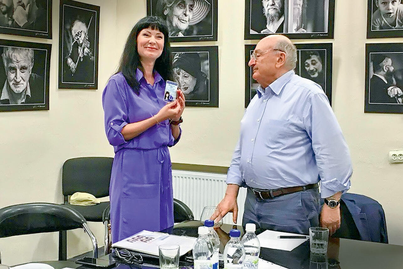 Нонна Гришаева и Михаил Жванецкий