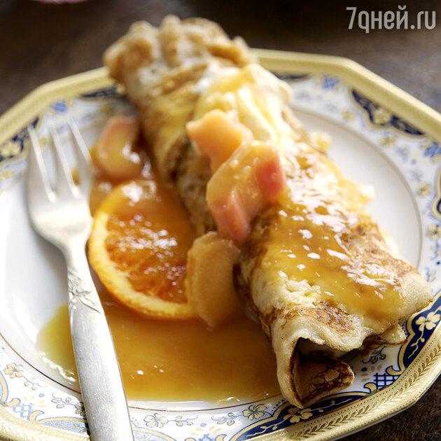 Блинчики с морковью, изюмом и курагой Блинчики с морковью, изюмом и курагой