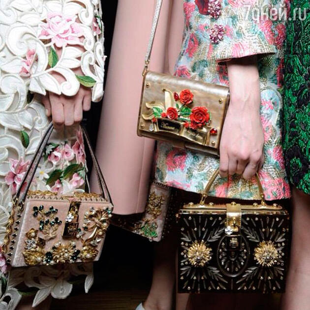 Модели показа Dolce & Gabbana Модели показа Dolce & Gabbana