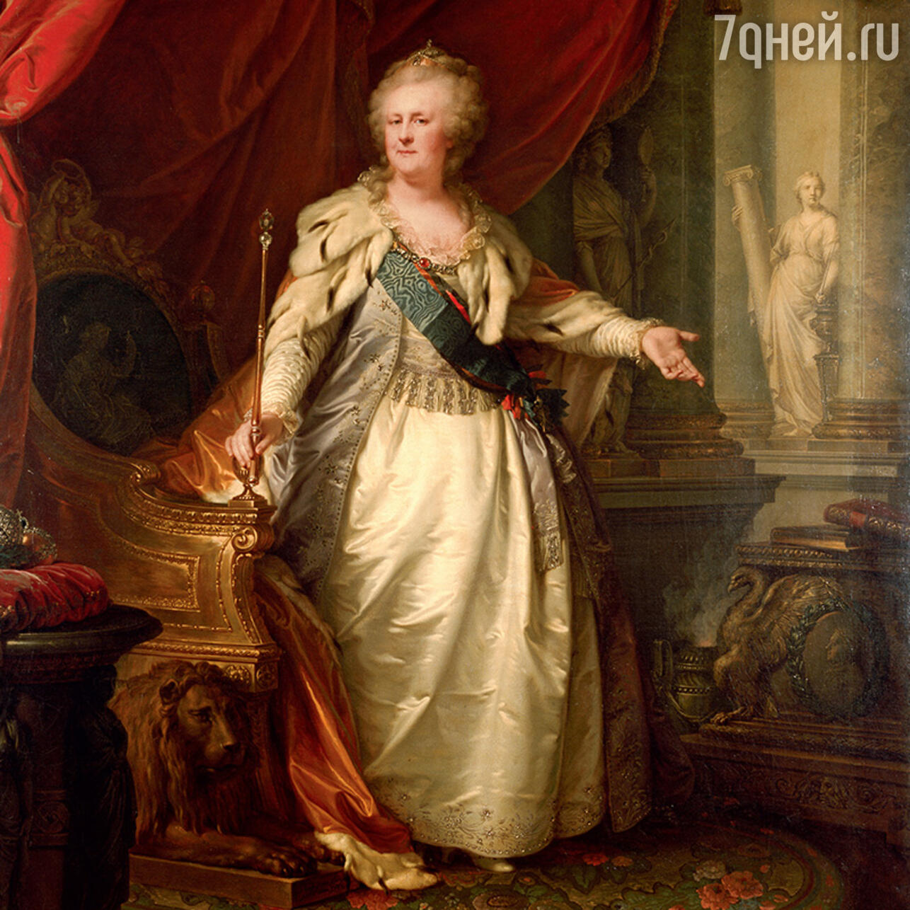 Портрет Екатерины II. Австрия. 1793 г.