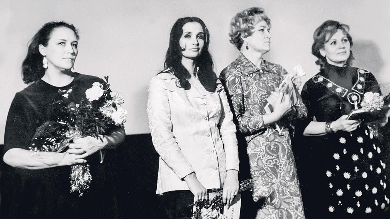 Нонна Мордюкова, Зинаида Кириенко, Римма Маркова и Лидия Смирнова