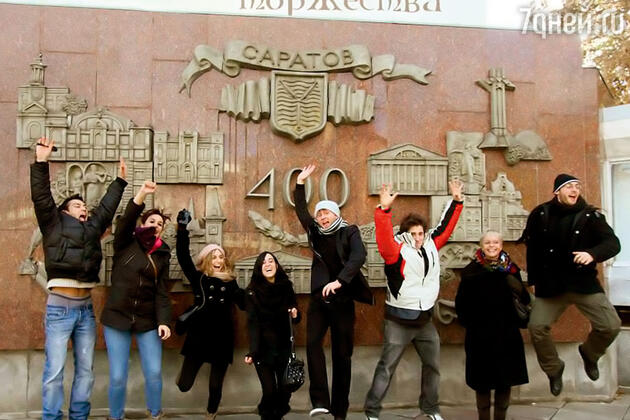 А это мы на гастролях в Саратове А это мы на гастролях в Саратове