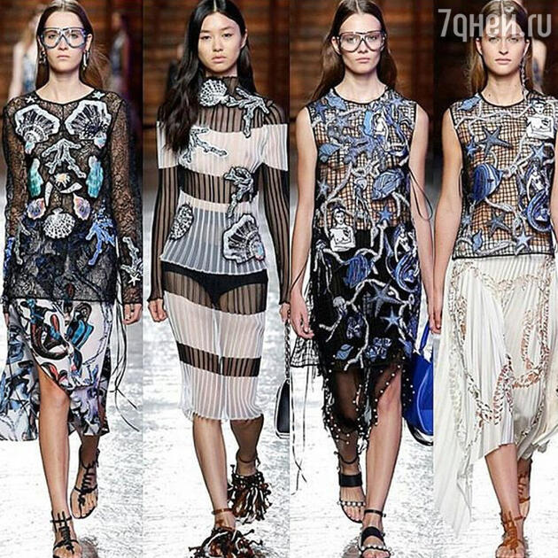 На показе Emilio Pucci На показе Emilio Pucci