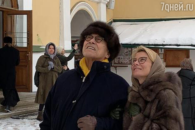 Юлия Высоцкая и Андрей Кончаловский Юлия Высоцкая и Андрей Кончаловский