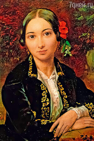 Фото репродукции картины П. Орлова «Мария Львовна огарева». 1844 г. Государственная Третьяковская Галерея Фото репродукции картины П. Орлова «Мария Львовна огарева». 1844 г. Государственная Третьяковская Галерея
