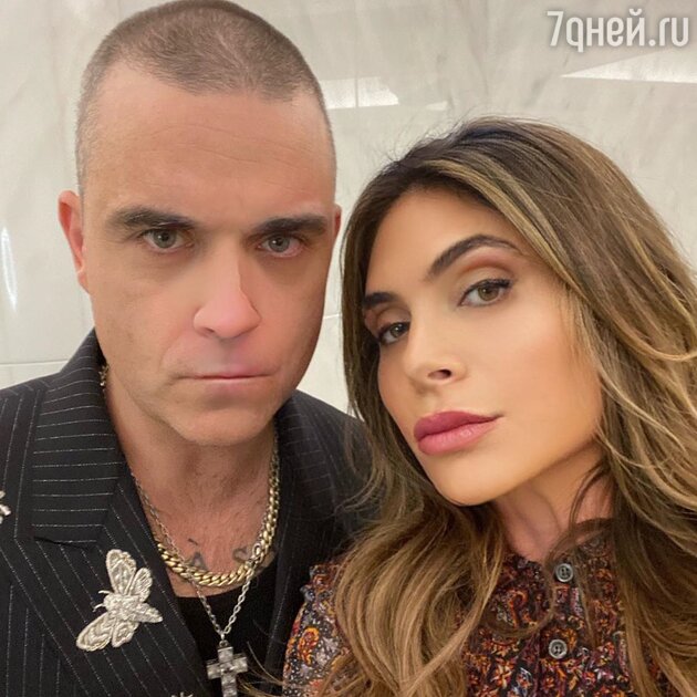 Робби Уильямс и его жена Айда Робби Уильямс и его жена Айда