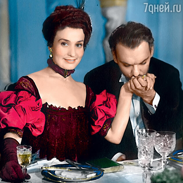 Алексей Баталов с Ниной Алисовой в фильме «Дама с собачкой». 1960 г. Алексей Баталов с Ниной Алисовой в фильме «Дама с собачкой». 1960 г.