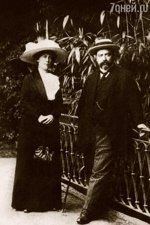 Николай Варенцов с женой на курорте Виши во Франции, 1911 г. Николай Варенцов с женой на курорте Виши во Франции, 1911 г.