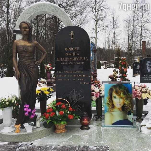 Украшенная к Новому году могила Жанны Фриске Украшенная к Новому году могила Жанны Фриске