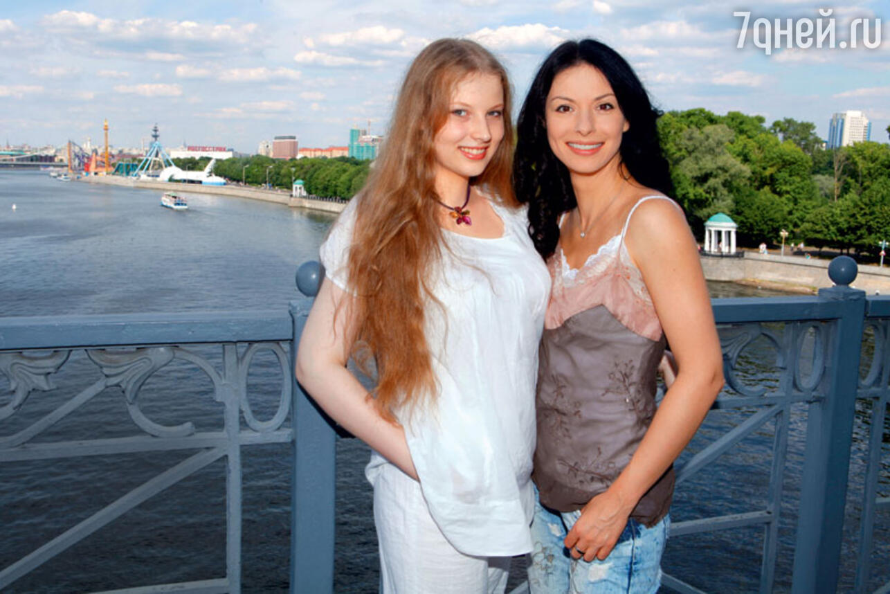 Ирина Лачина с дочерью