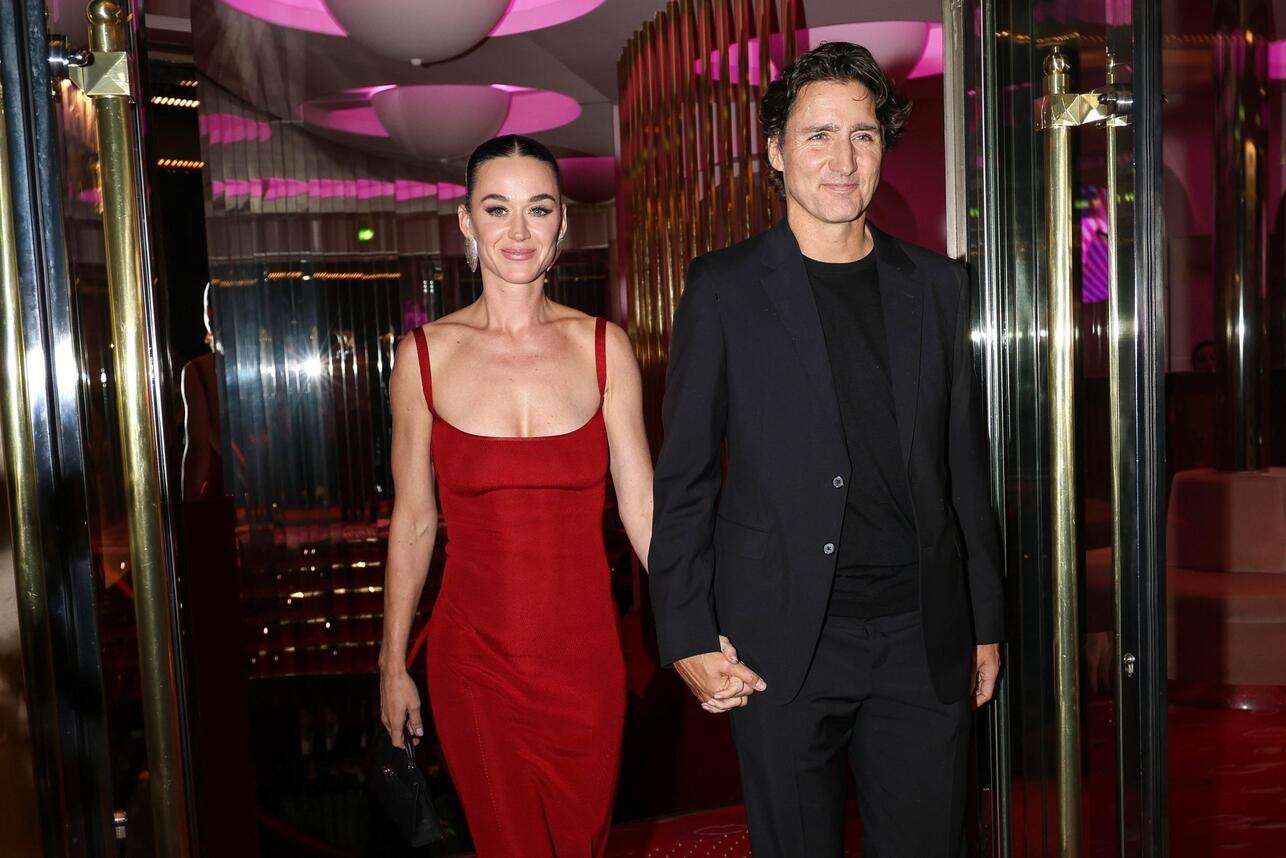 Кэти Перри и Джастин Трюдо