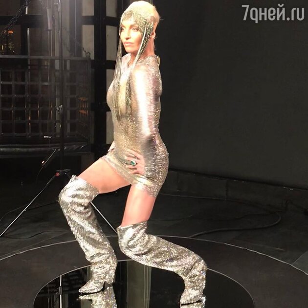 Анастасия Волочкова на съёмках клипа Анастасия Волочкова на съёмках клипа