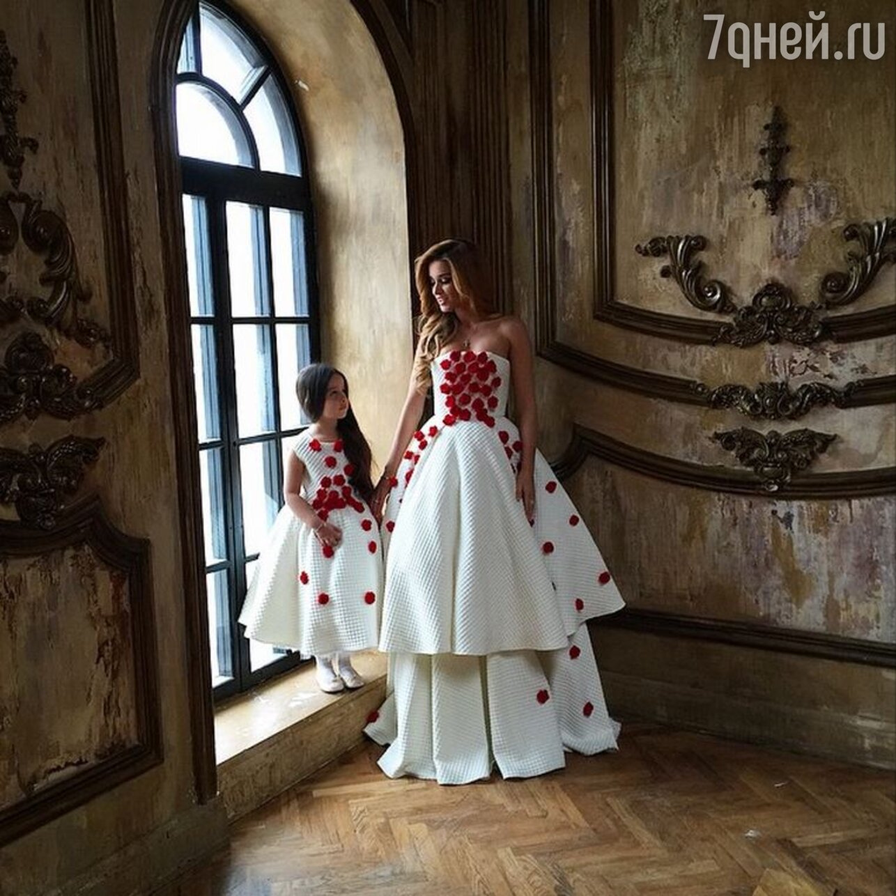 Свадебное платье Ксении Бородиной
