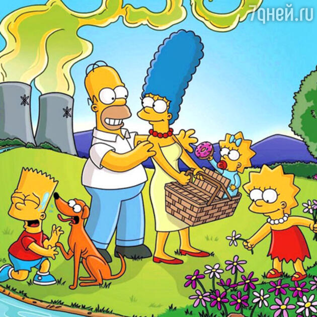 Кадр из мультфильма "The Simpsons" Кадр из мультфильма "The Simpsons"