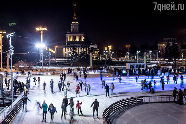 Каток на ВДНХ Каток на ВДНХ